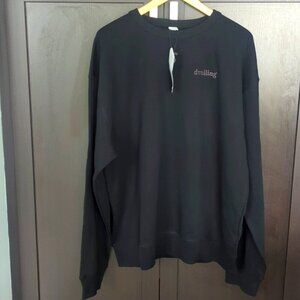 KOTN Men’s essential Oversized Black Egyptian Cotton sweatshirt - L NWT